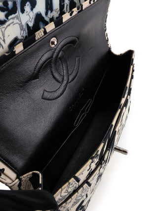 Karl Lagerfeld Sketch Medium Double Flap Bag