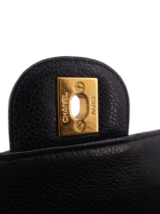 Square Double Sided Flap Bag
