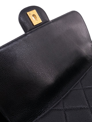Square Double Sided Flap Bag