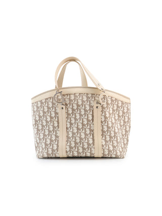 Embroidered Flower Tote Bag