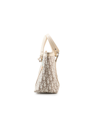Embroidered Flower Tote Bag