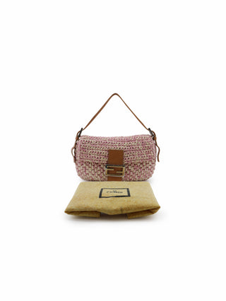 Mamma Raffia Shoulder Bag