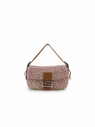 Mamma Raffia Shoulder Bag