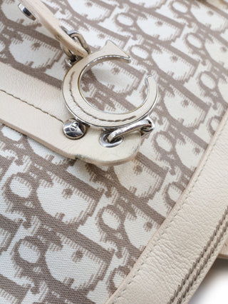 Embroidered Flower Tote Bag
