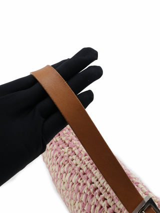Mamma Raffia Shoulder Bag