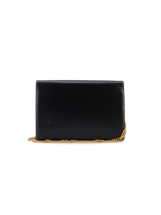 Black Leather Shoulder Bag