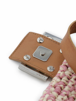 Mamma Raffia Shoulder Bag