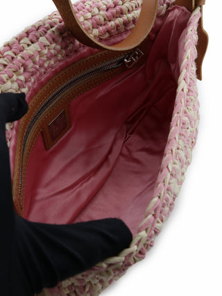 Mamma Raffia Shoulder Bag