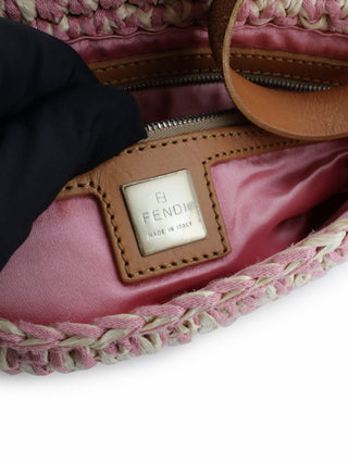 Mamma Raffia Shoulder Bag