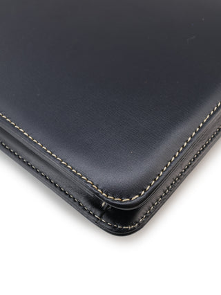 Black Leather Shoulder Bag