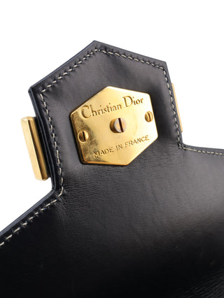 Black Leather Shoulder Bag