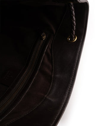 GG Canvas Braided Handle Tote Bag