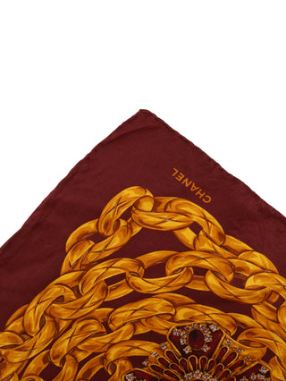 Circa 1990 Bijou Jewelry Scarf