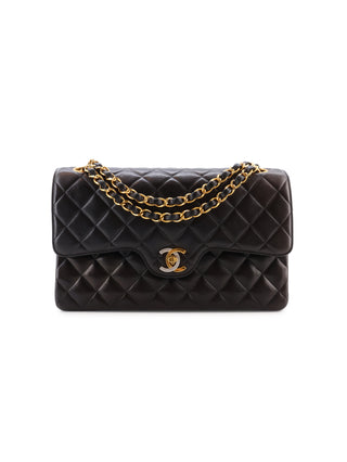 Classic Medium Scallop Double Flap Shoulder Bag