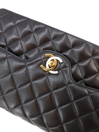Classic Medium Scallop Double Flap Shoulder Bag