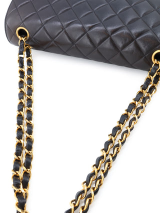 Classic Medium Scallop Double Flap Shoulder Bag