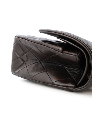 Classic Medium Scallop Double Flap Shoulder Bag