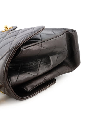 Double Face Jumbo Flap Shoulder Bag
