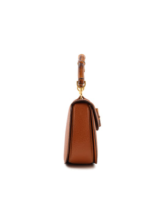 Bamboo 2-Way Top Handle Bag