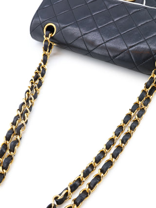 Piped Single Flap Shoulder Bag