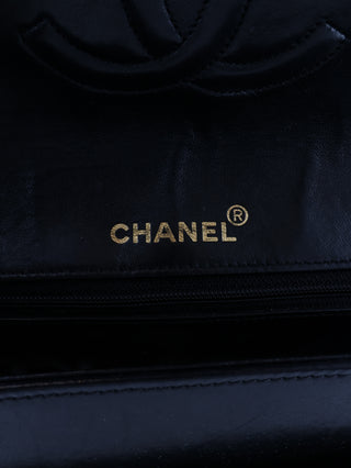 Piped Single Flap Shoulder Bag