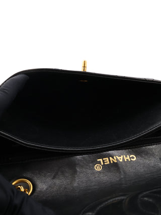 Piped Single Flap Shoulder Bag