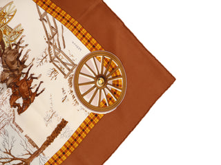 Carré 90 L'Hiver en Poste Scarf