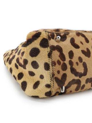 Gloria Leopard Print Handbag