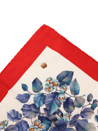 Botanical Floral Fruit Print Scarf