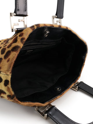 Gloria Leopard Print Handbag