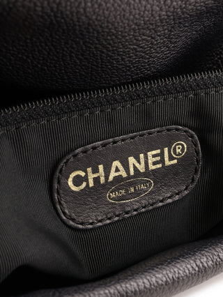 Fold-Over Chain Shoulder Tote Bag