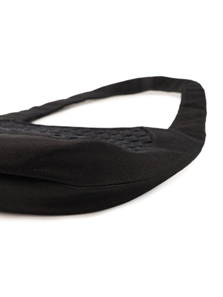 Intrecciato Satin Shoulder Bag