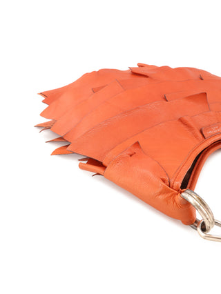 Downtown Ruffle Shoulder Bag
