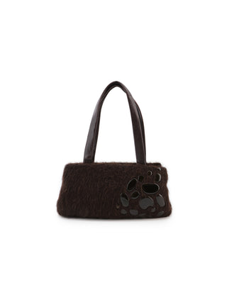 Wool Top Handle Bag