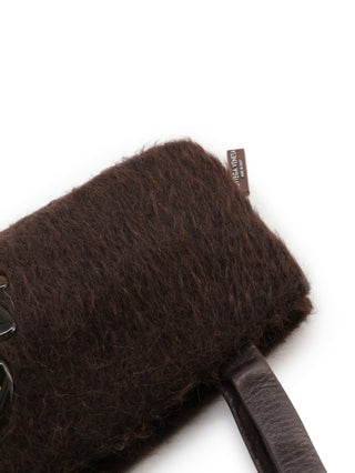 Wool Top Handle Bag