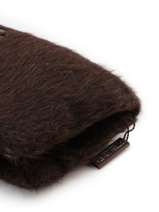 Wool Top Handle Bag