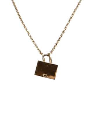 CD Logo Plate Necklace