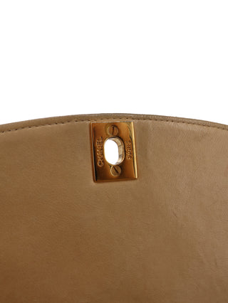 Bi-Color Flap Diana Shoulder Bag