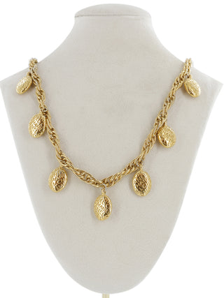 Oval Logo Charm Necklace