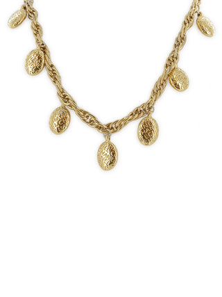 Oval Logo Charm Necklace