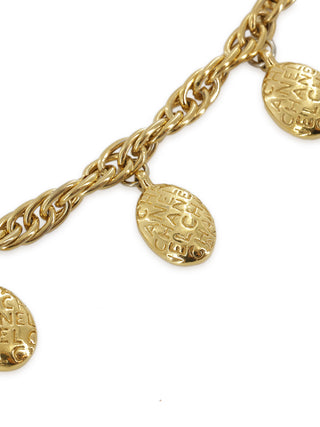 Oval Logo Charm Necklace