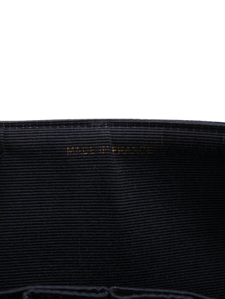 Quilted Jersey Double Flap Bag