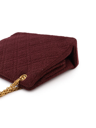 Tweed Double Chain Shoulder Bag