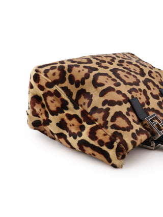 Leopard Ponyhair Tote Bag