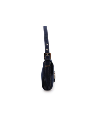 Canvas Baguette Shoulder Bag