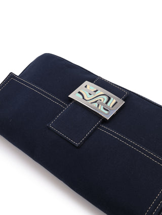 Canvas Baguette Shoulder Bag