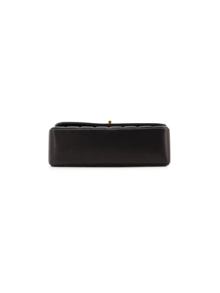 Mademoiselle Vertical Stitch Flap Bag