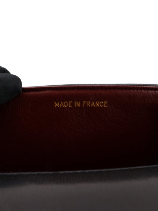 Mademoiselle Vertical Stitch Flap Bag