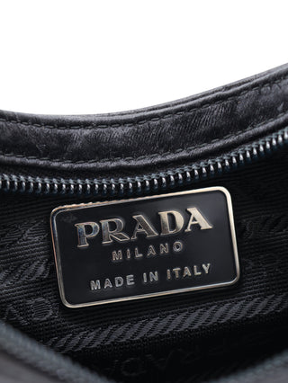 Satin Circle Shoulder Bag