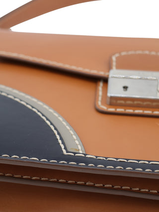 Vitello Tri-colour Sound Shoulder Bag